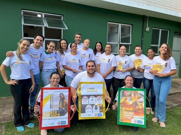 Canaã realiza campanha do Maio Amarelo durante Campeonato Regional