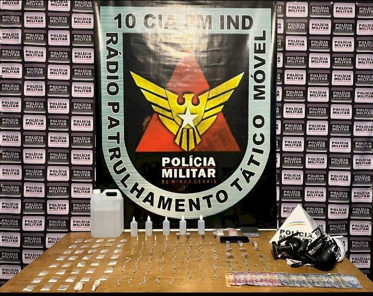 Polícia desarticula ponto de drogas em Viçosa