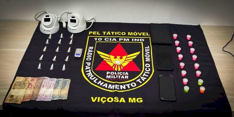 Homem é preso por tráfico de drogas no João Brás em Viçosa