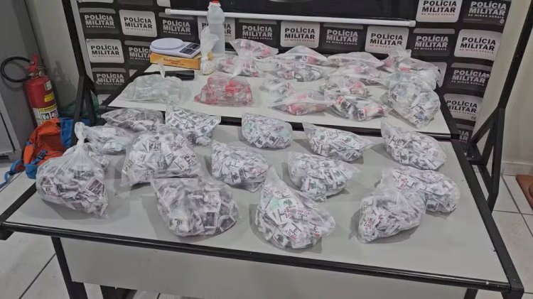 Polícia apreende explosivos e grande quantidade de drogas em Muriaé