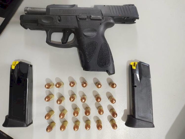 Homem é preso por porte ilegal de arma de fogo em Teixeiras