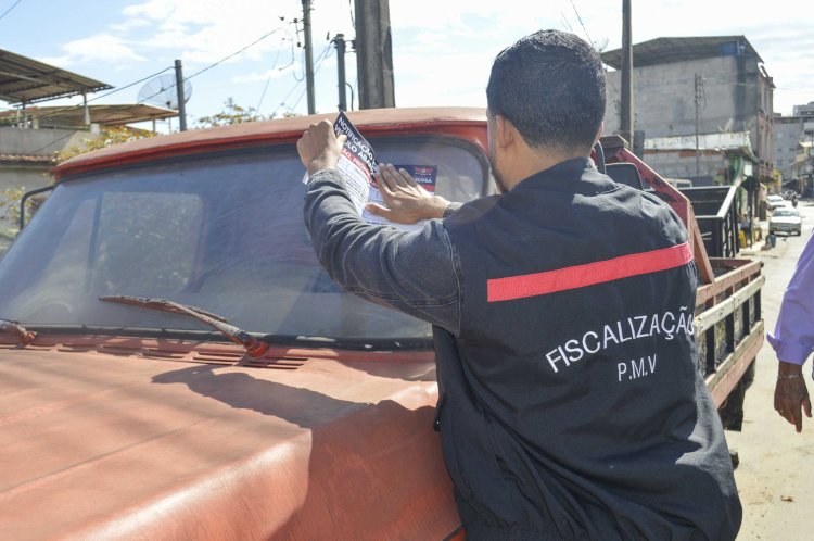 PMV continua com notificações em veículos abandonados nas vias públicas da cidade