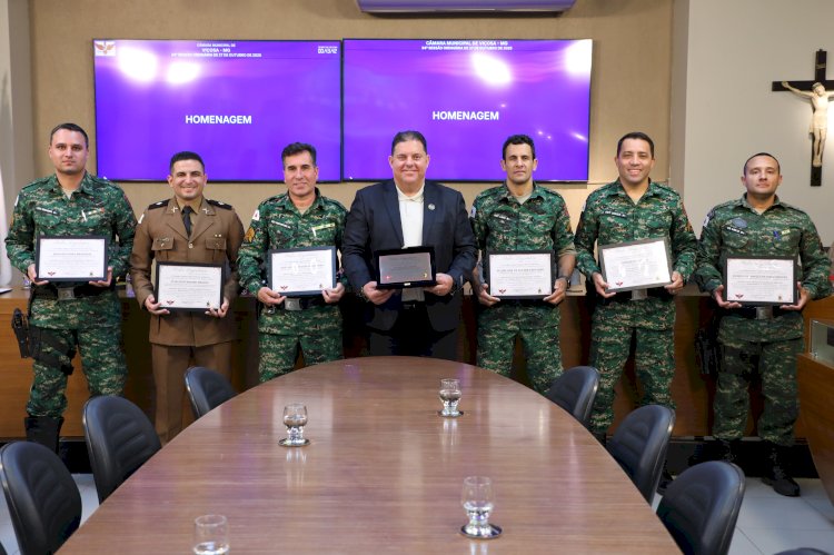 PM de Meio Ambiente de Viçosa é homenageada na Câmara