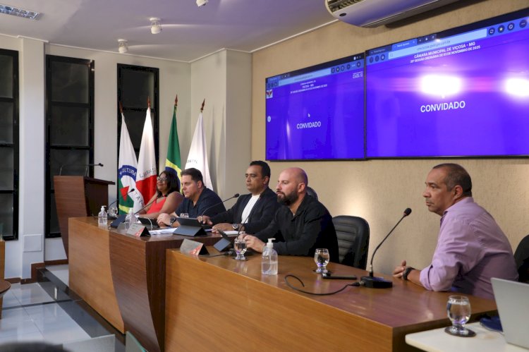 Comad apresenta balanço de ações na Câmara de Viçosa