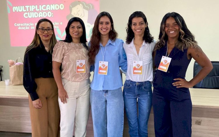 Secretaria de Saúde de Viçosa promove capacitação sobre leite materno