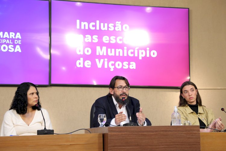 Audiência na Câmara de Viçosa discute novas políticas de inclusão nas escolas