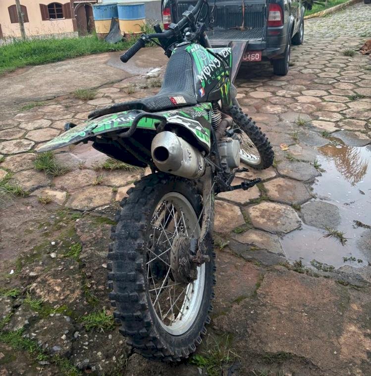 PM prende condutor por receptação de moto em Airões