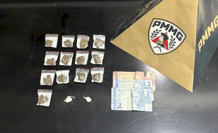 Adolescente de 15 anos é apreendido por tráfico de drogas em Ervália