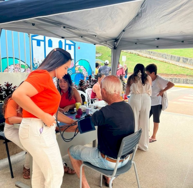 Prefeitura de Paula Cândido promoveu Saúde na Feira especial de Carnaval