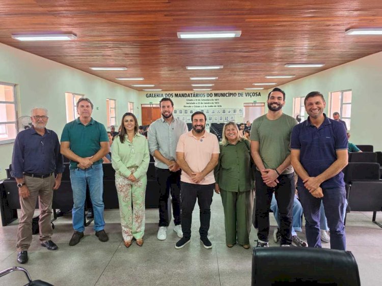 Viçosa adere ao Ciminas para modernizar a gestão pública e ampliar eficiência administrativa