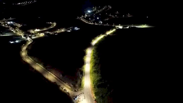 PMV inaugura iluminação de LED em São José do Triunfo e Cachoeira de Santa Cruz