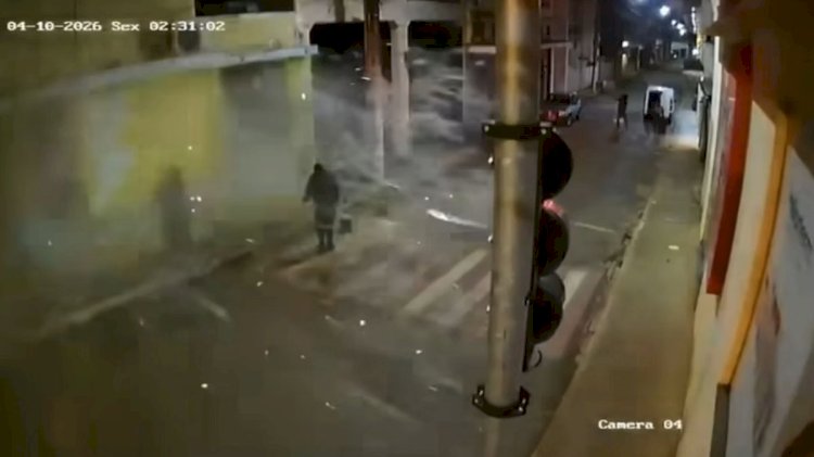 Grupo armado explode agência bancária em Guidoval durante madrugada