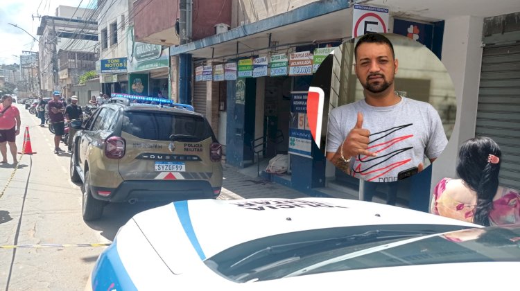 Homem assassinato na Gomes Barbosa