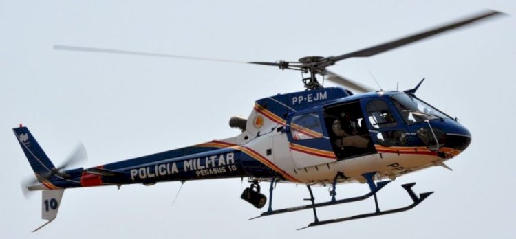 Polícia Militar realizou operação em Viçosa com apoio aéreo