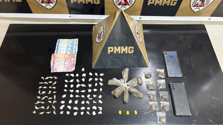 Operação contra o tráfico em Ervália termina com prisão, apreensão de menor e drogas