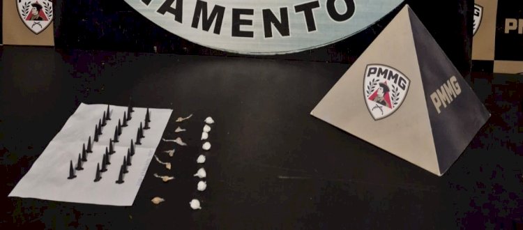 PM apreende crack e cocaína no bairro Bom Jesus