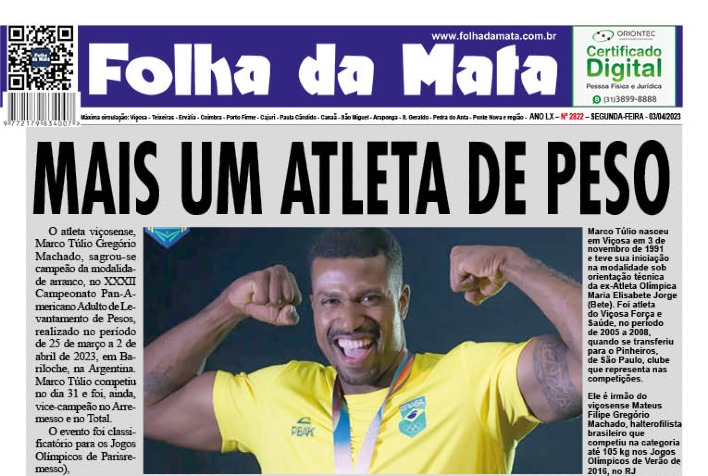 Folha da Mata 2822 - 03/04/2023