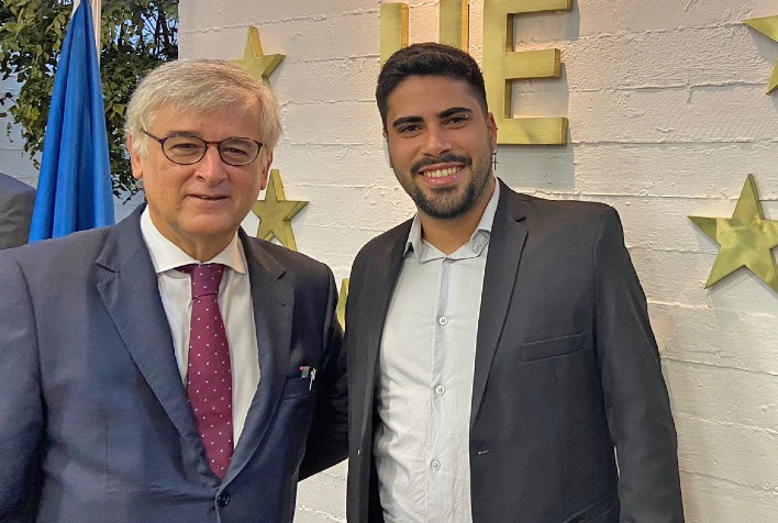 Estudante de Engenharia Florestal da UFV recebe Prêmio da Diplomacia Verde da União Europeia