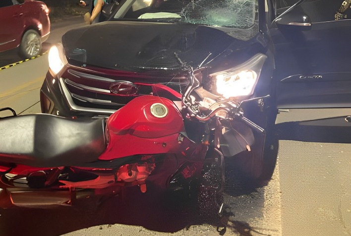 Motociclista de 20 anos morre em acidente em Ponte Nova