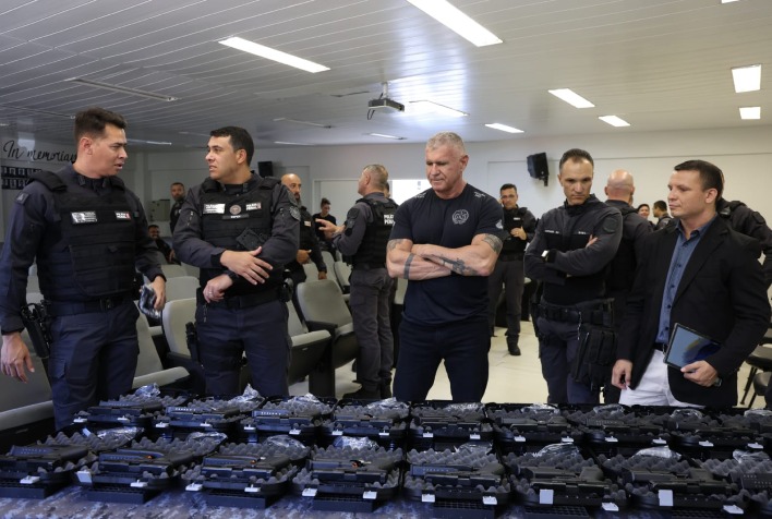 Polícia Penal de Minas Gerais recebe novas armas