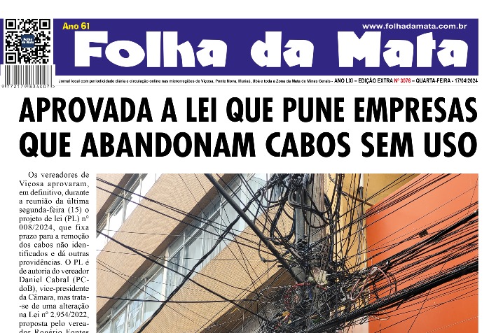 Folha da Mata 3076 - 17/04/2024