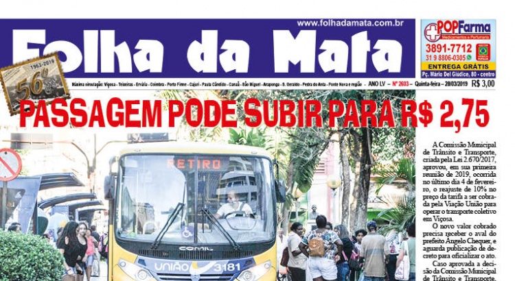 capa da próxima edição
